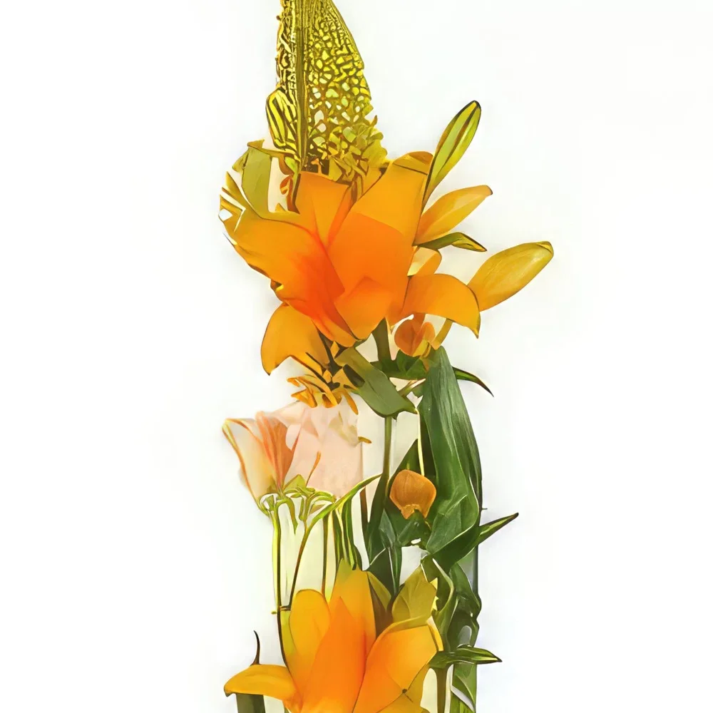 Paris Blumen Florist- Einzigartige Höhenzusammensetzung Bouquet/Blumenschmuck