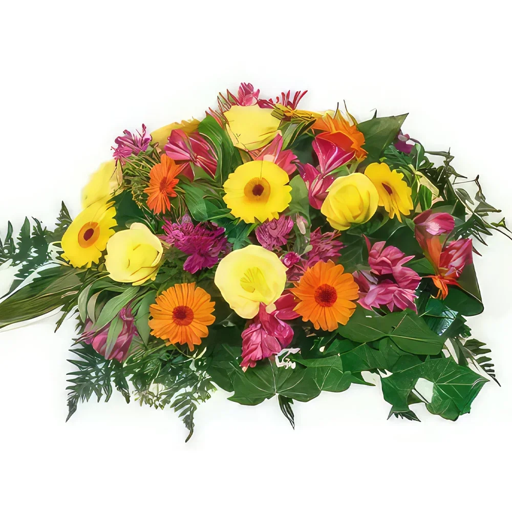 flores de Marselha- Composição de luto do universo Bouquet/arranjo de flor
