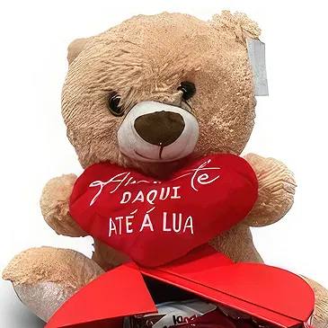 Braga flowers  -  Sweet Valentine's Surprise Flower Bouquet/Arrangement