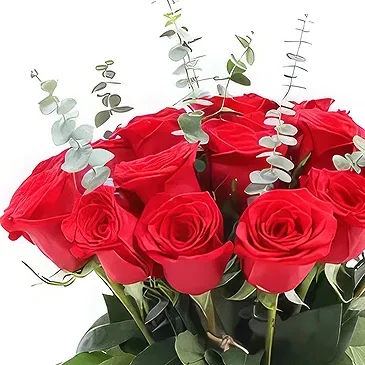 Garhoud flowers  -  Vase of Love Flower Bouquet/Arrangement