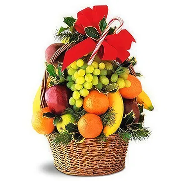 flores Golubovci floristeria -  Cesta de frutas frescas variadas y vibrantes Ramo de flores/arreglo floral