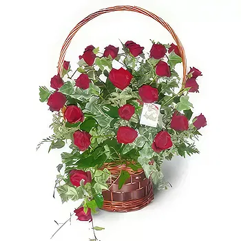 Poland flowers  -  FLOWER BASKET 06 Delivery