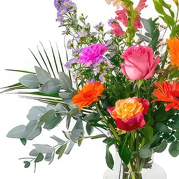 Holland Blumen Florist- Korallenzauber-Melodie Bouquet/Blumenschmuck