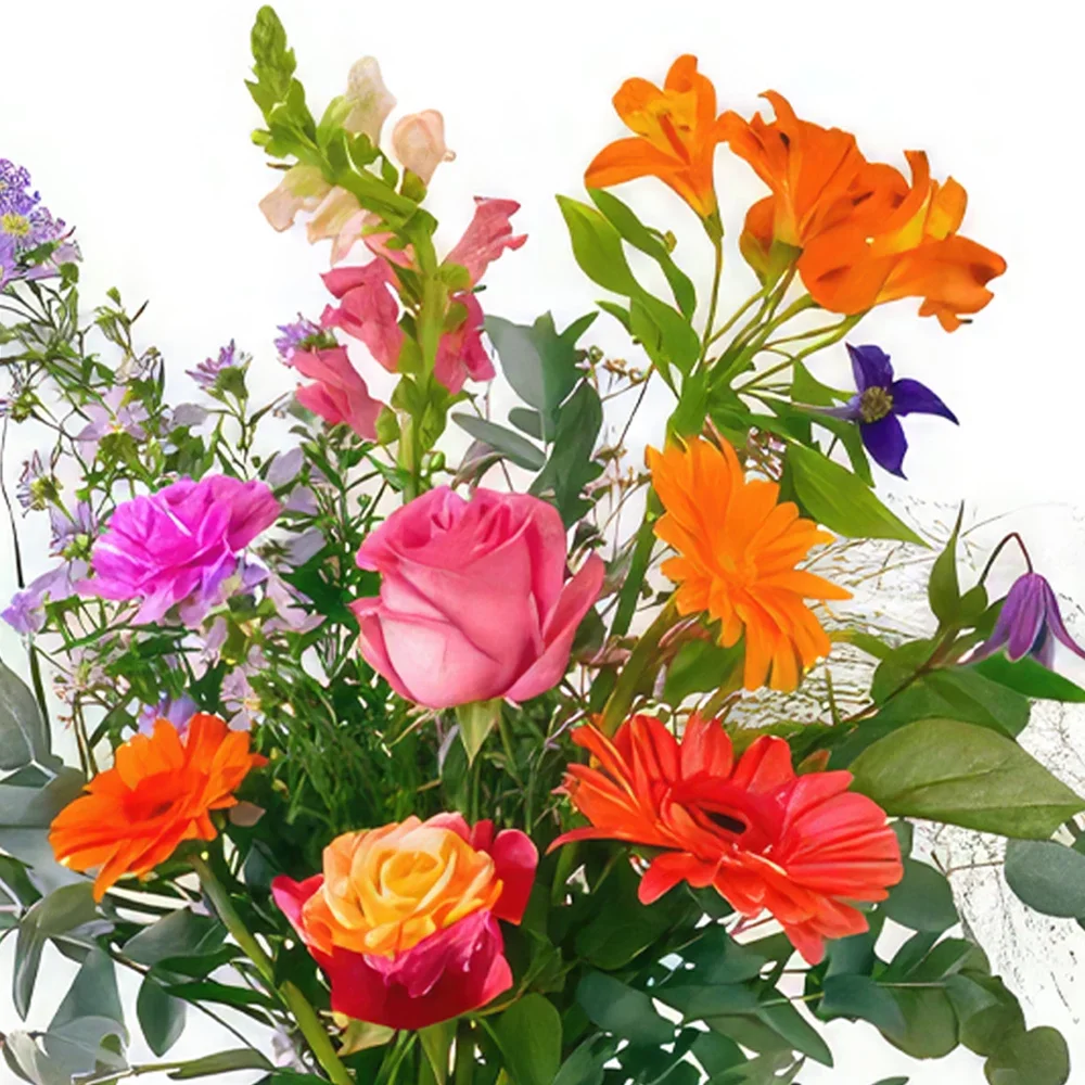 flores de Roterdã- Melodia Coral Charme Bouquet/arranjo de flor