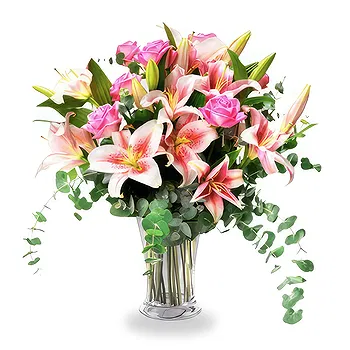 Antias flowers  -  WOMAN in PINK Flower Delivery