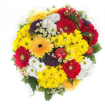 Italy flowers  -  Bouquet of Daisies and Gerberas Flower Bouquet/Arrangement