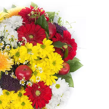 Italy flowers  -  Bouquet of Daisies and Gerberas Flower Bouquet/Arrangement
