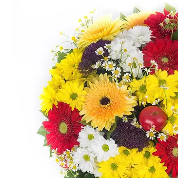 Italy flowers  -  Bouquet of Daisies and Gerberas Flower Bouquet/Arrangement