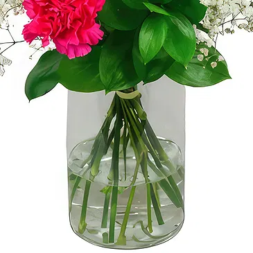 Greece flowers  -  Pink & White Flower Bouquet/Arrangement