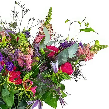 Zande blommor- Vibrerande minnesmärke Bukett/blomsterarrangemang