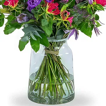 Zande blommor- Vibrerande minnesmärke Bukett/blomsterarrangemang
