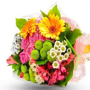 Smederevska Palanka flowers  -  Colorful Harmony Flower Bouquet/Arrangement