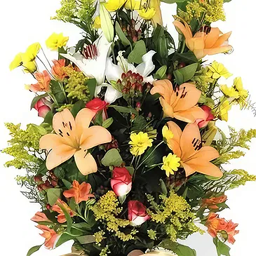 Cala Llonga flowers  -  Sun-Kissed Farewell Flower Bouquet/Arrangement
