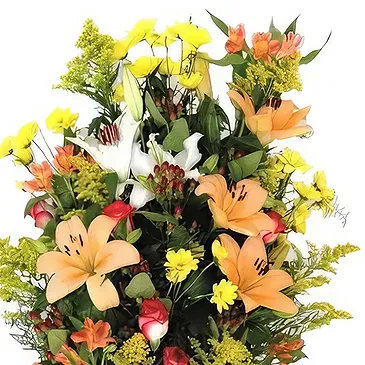Cala Llonga flowers  -  Sun-Kissed Farewell Flower Bouquet/Arrangement