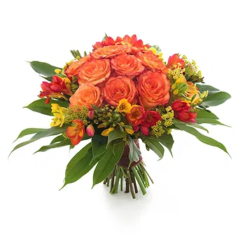 San Marino flowers  -  Bouquet of orange roses Flower Delivery