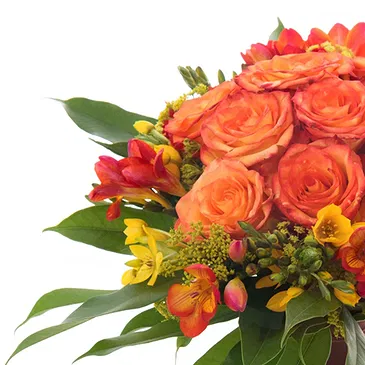 Italy flowers  -  Bouquet of orange roses Flower Bouquet/Arrangement