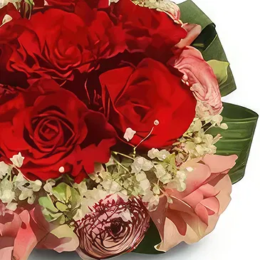 Malta flowers  -  Little Hearts Flower Bouquet/Arrangement