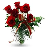 Athens online Florist - Red Rose Arrangement Bouquet