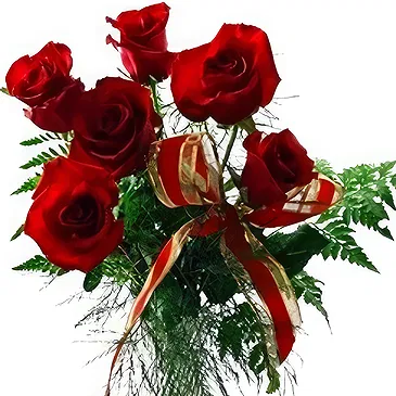 Greece flowers  -  Red Rose Arrangement Flower Bouquet/Arrangement
