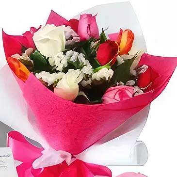 flores Bagamanoc floristeria -  Un nuevo día. Ramo de flores/arreglo floral