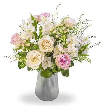 Norway flowers  -  Vibrant Roses with Seasonal Flowers Delivery