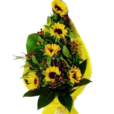 Portugal flowers  -  Yellow Mellow Flower Bouquet/Arrangement