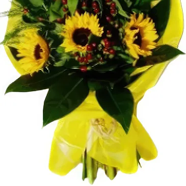 Portugal flowers  -  Yellow Mellow Flower Bouquet/Arrangement