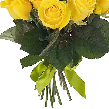 Italy flowers  -  Bunch of yellow roses Flower Bouquet/Arrangement