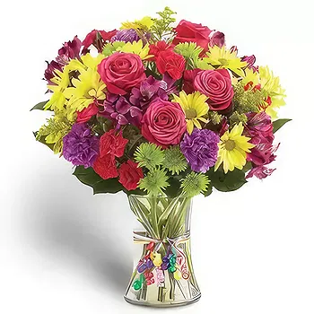 United Arab Emirates flowers  -  Vivacious Bouquet Flower Delivery