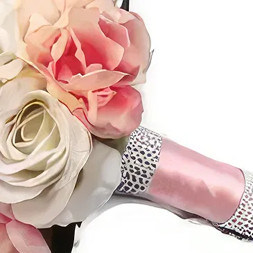 Cabo Balanco blommor- Rosa Romantik Bukett/blomsterarrangemang