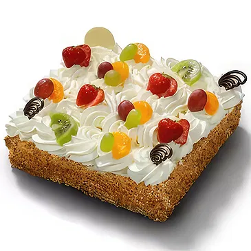 Amsterdam Blumen Florist- Schlagsahne-Torte „Vollfrucht“ Bouquet/Blumenschmuck