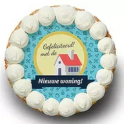Malden online bloemist - Slagroomtaart 'New Home' Boeket