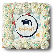 Amsterdam online Florist - Whipped cream cake 'Passed' Bouquet