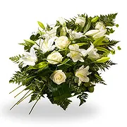 Pula Online kukkakauppias - Valkoinen kyynel Kimppu