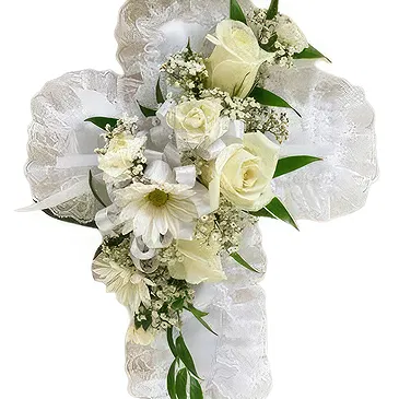Siskovci flowers  -  Heavenly Cross Flower Bouquet/Arrangement