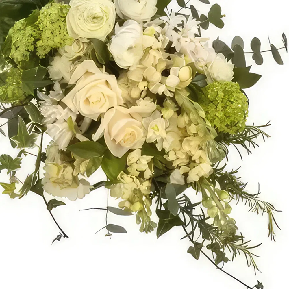 Weavers flowers  -  Serene Flower Bouquet/Arrangement