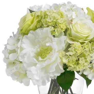 Osidda flowers  -  Bouquet of White Flowers with Pacifier Flower Bouquet/Arrangement