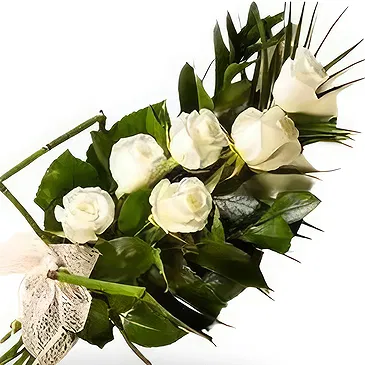 Srijemske Laze flowers  -  Timeless Sympathy Flower Bouquet/Arrangement