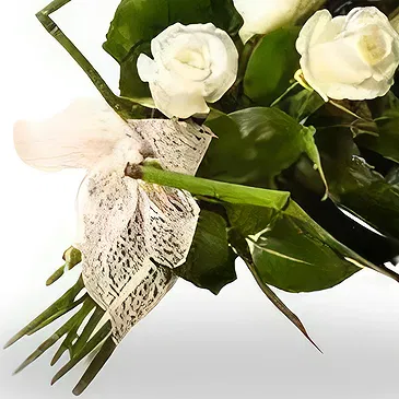 Srijemske Laze flowers  -  Timeless Sympathy Flower Bouquet/Arrangement