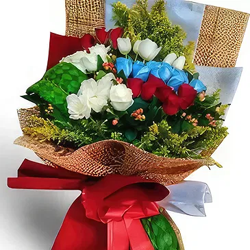 flores Isulan floristeria -  combinación colorida Ramo de flores/arreglo floral