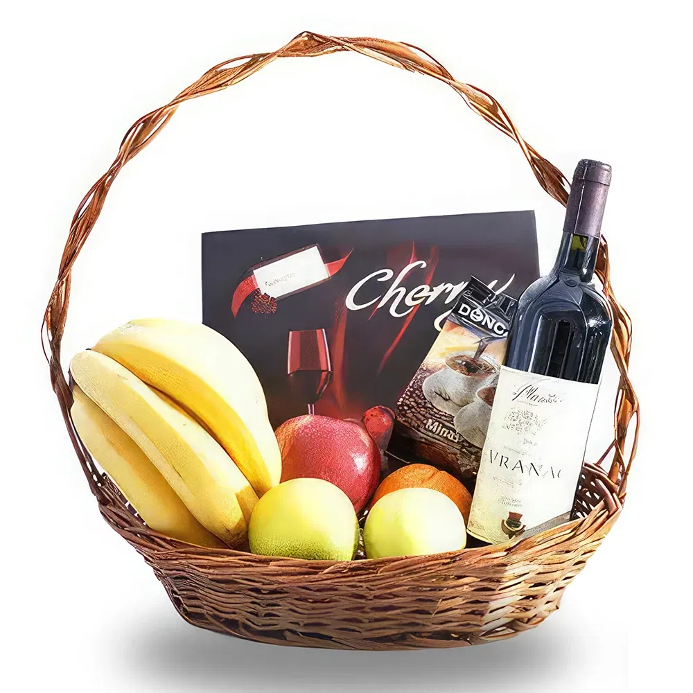 Serbia flowers  -  Celebration Gift Basket
