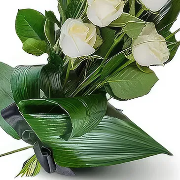 Cala Llonga flowers  -  Snowy Elegance Bouquet Flower Bouquet/Arrangement