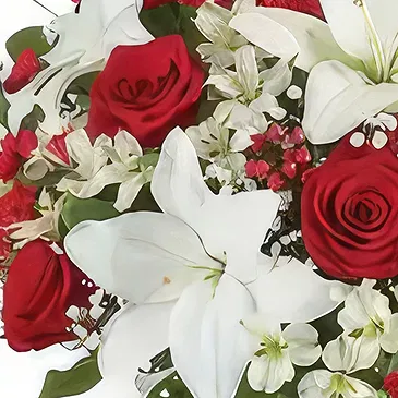 Garhoud flowers  -  Wonderful Love Gift Flower Bouquet/Arrangement