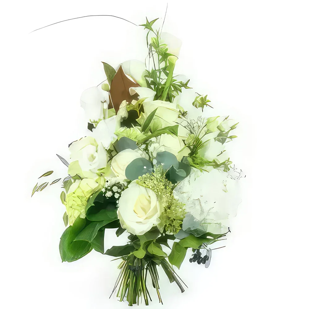 flores de Marselha- Coroa na mão Morpheus Bouquet/arranjo de flor
