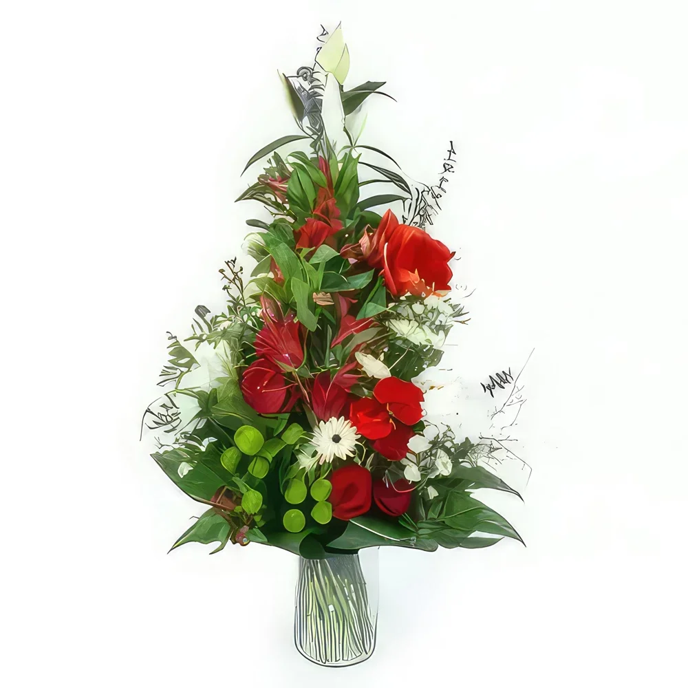 fleuriste fleurs de Bordeaux- Gerbe de fleurs à la main Ovide Bouquet/Arrangement floral
