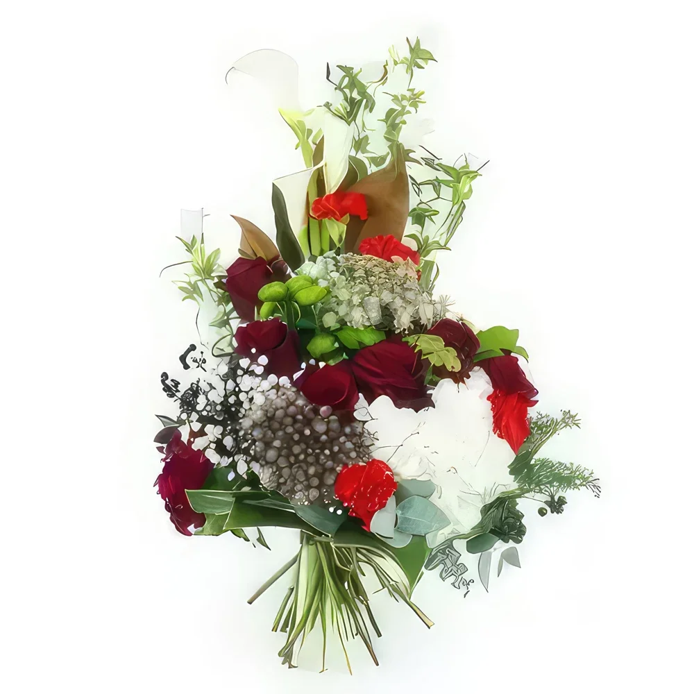 ליל פרחים- זר פרחים ביד הרמס זר פרחים/סידור פרחים
