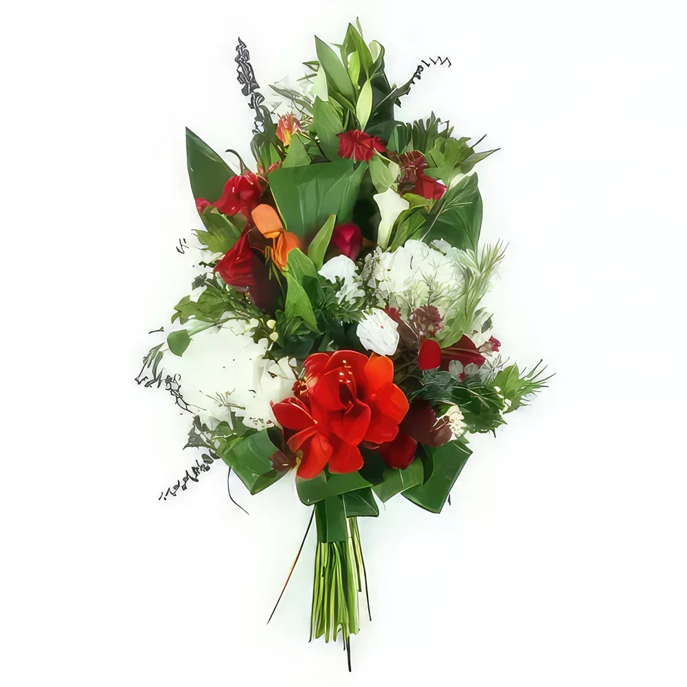 flores Montpellier floristeria -  Corona de flores cosidas de Hestia Ramo de flores/arreglo floral