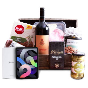 Israel flowers  -  Tech and Taste Executive Collection with Appl Baskets Delivery