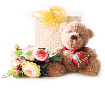 Gedziai flowers  -  Cuddles and Christmas Flower Delivery