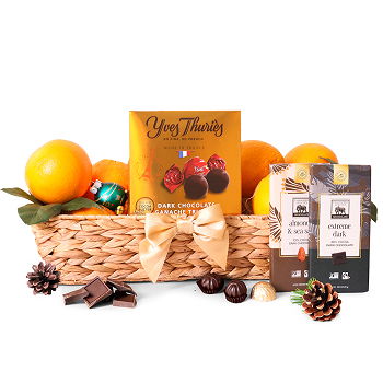 Norway flowers  -  Basket Of Indulgence Flower Delivery